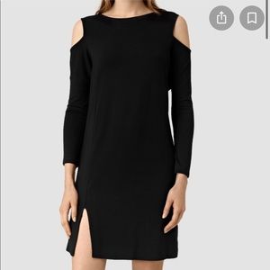 AllSaints Black Esther Dress